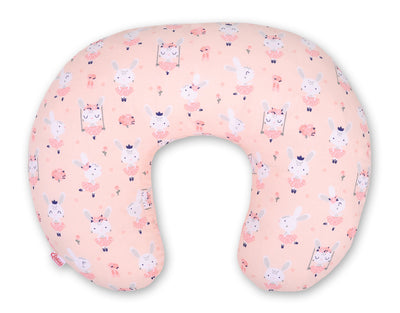 Monikäyttöinen ergonominen imetystyyny - ballerinas pink