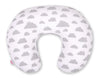 Monikäyttöinen ergonominen imetystyyny - clouds gray