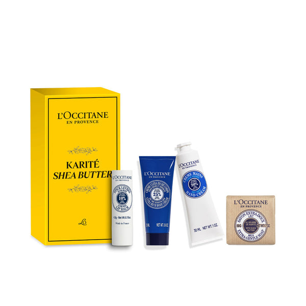 L'Occitane En Provence Shea Kotelo 4 Osaa | Vuodevaatteet.fi