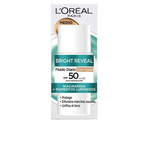 L'Oréal Paris Bright Reveal Niacinamida Fluido Diario Spf50 #Medio 50 Ml | Vuodevaatteet.fi