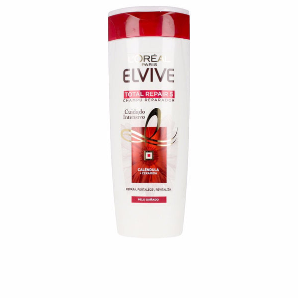 L'Oréal Paris Elvive total repair 5 uudelleenrakentava shampoo 370 ml | Vuodevaatteet.fi