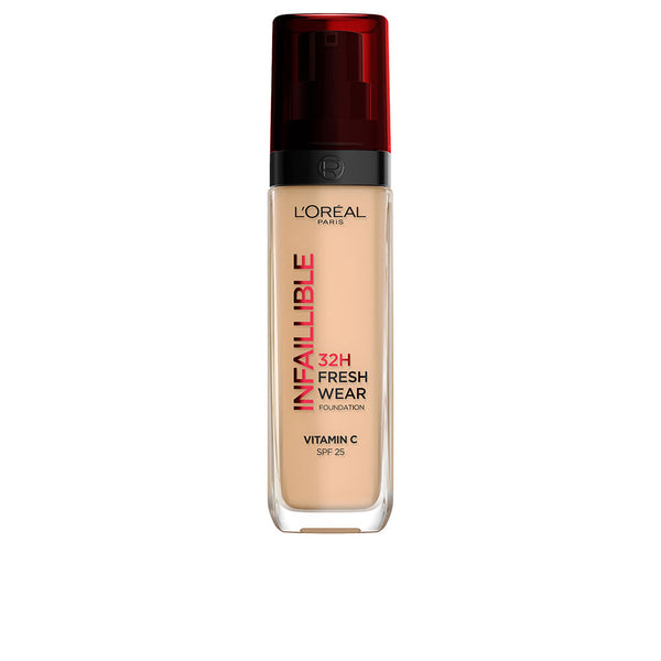 L'Oréal Paris Infaillible fresh wear 32h spf25 vitamiini c #225 | Vuodevaatteet.fi