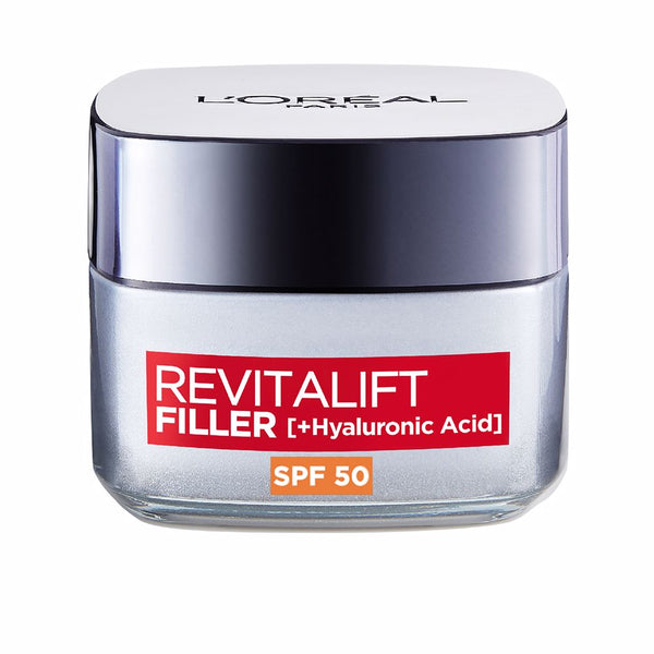L'Oréal Paris Revitalift filler hyaluronihappo päivävoide spf50 50 ml | Vuodevaatteet.fi
