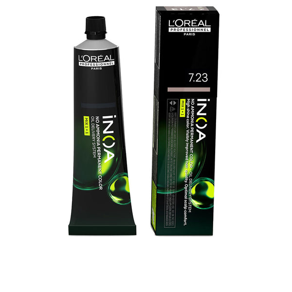 L'Oréal Professionnel Paris Inoa ammoniakiton kestoväri #7.23 60 gr | Vuodevaatteet.fi