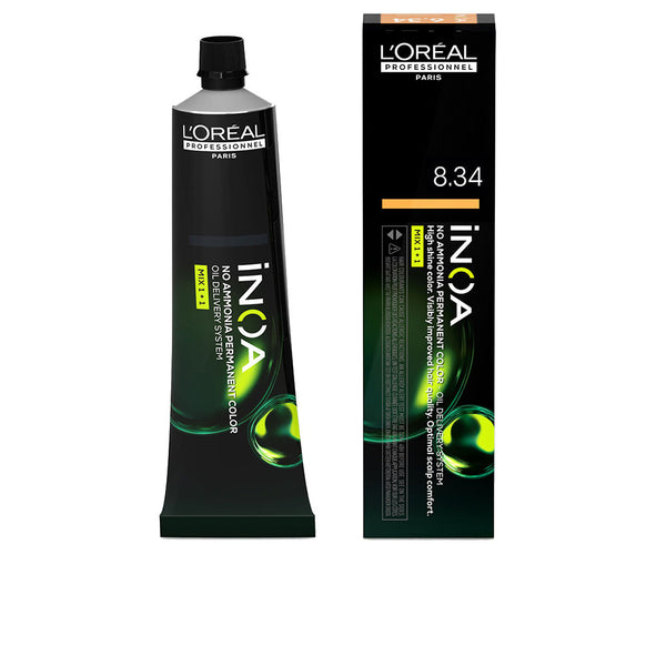 L'Oréal Professionnel Paris Inoa no ammonia permanent color #8.34 60 g | Vuodevaatteet.fi