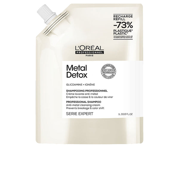 L'Oréal Professionnel Paris Metal Detox Shampoo For Damaged Hair Refill 500 Ml | Vuodevaatteet.fi
