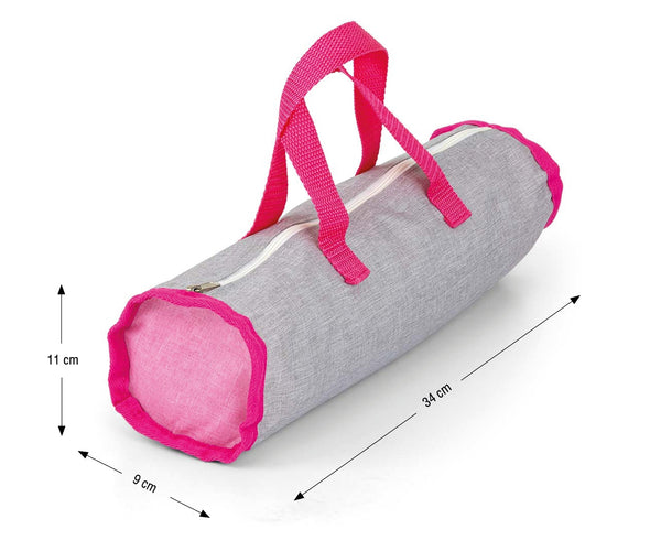 Lasten puinen nuken sänky - Vaaleanpunainen