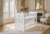 My Sweet Baby - Puinen vauvan pinnasänky 120x60 cm Lorenzo Iii valkoharmaa, purusuojalla