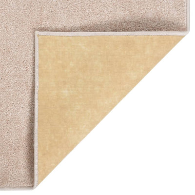 Lyhytnukkainen matto 160x230 cm tumma beige