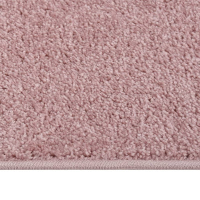 Lyhytnukkainen matto 240x340 cm pinkki