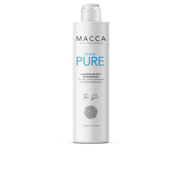Macca Clean & pure puhdistusgeeli mikropartikkeleilla 200 ml | Vuodevaatteet.fi