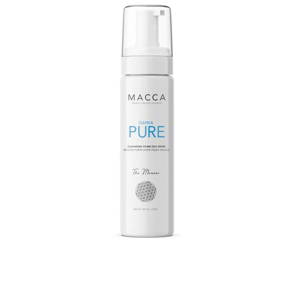Macca Clean & pure puhdistusvaahto rasvaiselle iholle 200 ml | Vuodevaatteet.fi