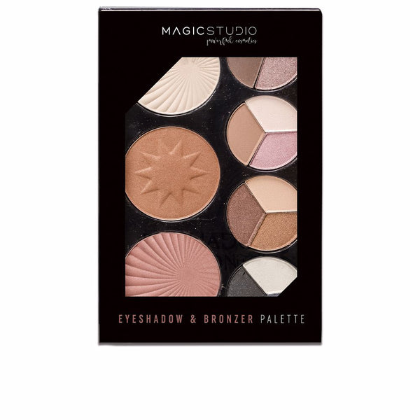 Magic Studio Eyeshadow & bronzer palette 23 gr | Vuodevaatteet.fi