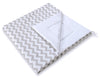 Leikkiteltta + Pehmuste - Chevron Grey