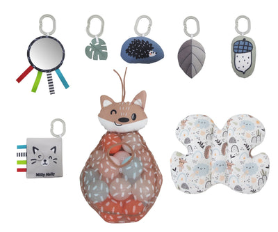 5-in-1 Vauvan Leikkimatto Minky-kankaasta