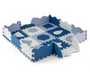 Mata-piankowa-puzzle Jolly 3x3 shapes - sininen palapeli.
