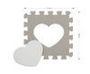 Mata-piankowa-puzzle-jolly-3x3-shapes-pink-grey -niminen puzzle-matto, jonka kuviot ovat vaaleanpunaisia ja harmaita.