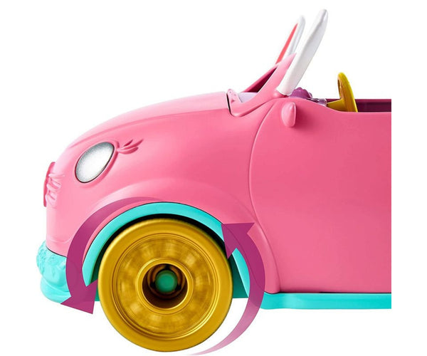 Mix - Mattel Enchantimals Hfc85 Pupuauto-setti nukella Bree Bunny