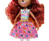 Mix - Mattel Enchantimals Hnt60 Nukke Fennec Fox ja ketunpoikasten perhe setti