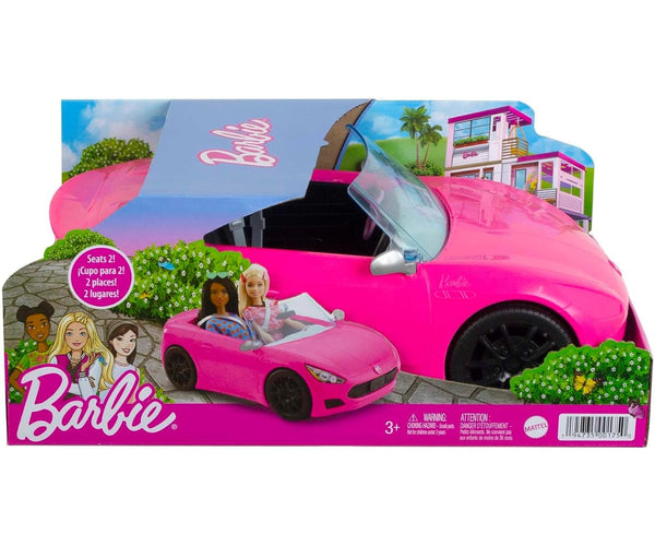 Mix - Barbie vaaleanpunainen avoauto nukeille