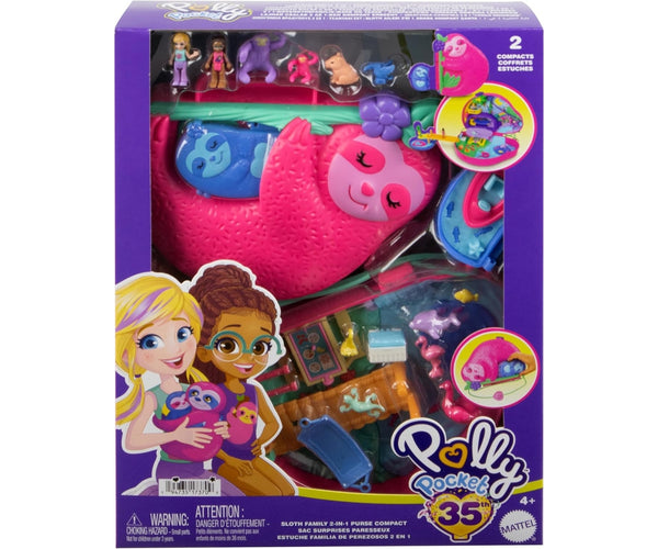 Mix - Polly Pocket kompakti laukku Laiskiaisperhe