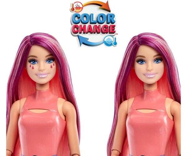 Mix - Barbie Pop Reveal Bubble Tea Mango -nukke