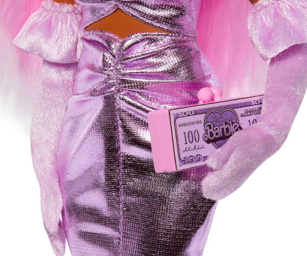 Mix - Barbie Deluxe Style -nukke vaaleanpunaisilla hiuksilla