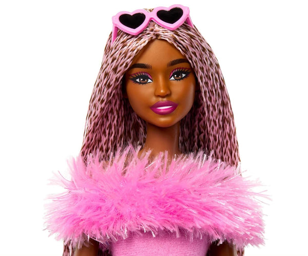 Mix - Mattel Hyv28 Barbie Deluxe Style Vaaleanpunainen muotinukke Barbiecore-tyyliin