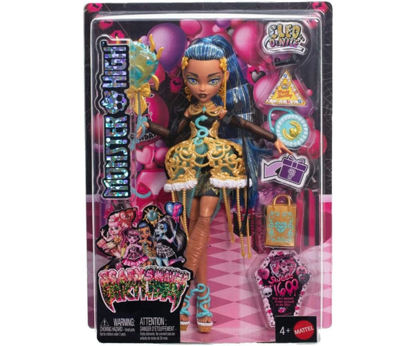 Mix - Monster High Strazzysłodkie Urodziny Cleo De Nile -nukke