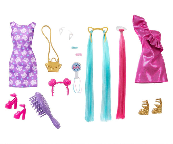 Mix - Barbie Totally Hair -nukke