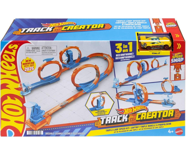 Mix - Hot Wheels kilparata kolmella silmukalla