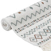 Matto beige ja sininen 120x180 cm puuvilla