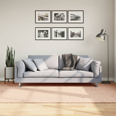Matto HUARTE lyhytnukkainen ja pestävä Poskipuna 160x230 cm