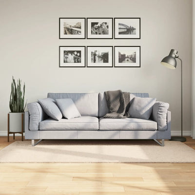 Matto HUARTE lyhytnukkainen ja pestävä beige 100x200 cm