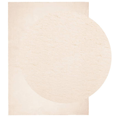 Matto HUARTE lyhytnukkainen ja pestävä beige 120x170 cm