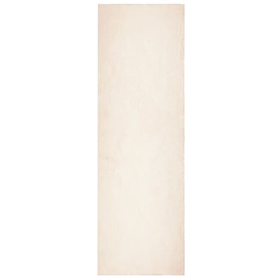 Matto HUARTE lyhytnukkainen ja pestävä beige 80x250 cm
