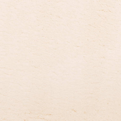 Matto HUARTE lyhytnukkainen ja pestävä beige Ø 80 cm
