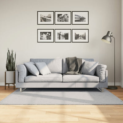 Matto HUARTE lyhytnukkainen ja pestävä harmaa 120x170 cm