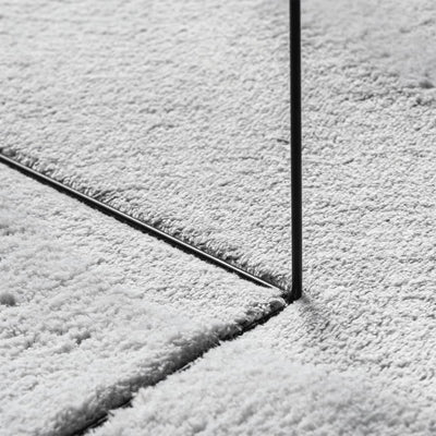 Matto HUARTE lyhytnukkainen ja pestävä harmaa 140x200 cm