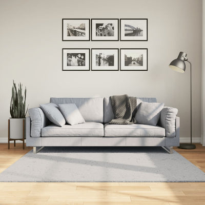 Matto HUARTE lyhytnukkainen ja pestävä harmaa 160x160 cm
