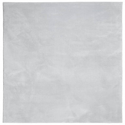 Matto HUARTE lyhytnukkainen ja pestävä harmaa 240x240 cm