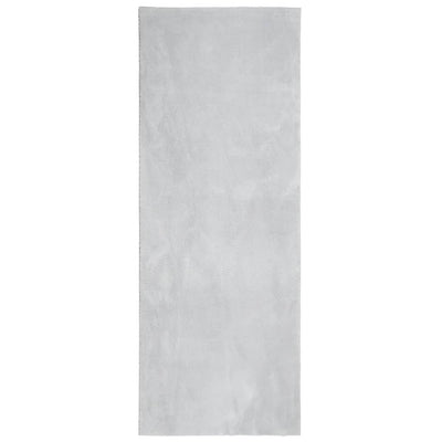 Matto HUARTE lyhytnukkainen ja pestävä harmaa 80x200 cm