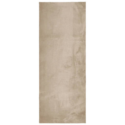 Matto HUARTE lyhytnukkainen ja pestävä hiekka 80x200 cm