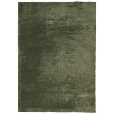 Matto HUARTE lyhytnukkainen ja pestävä metsänvihreä 120x170 cm