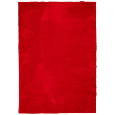 Matto HUARTE lyhytnukkainen ja pestävä punainen 120x170 cm