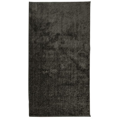 Matto ISTAN korkeanukkainen kiiltävä antrasiitti 80x150 cm
