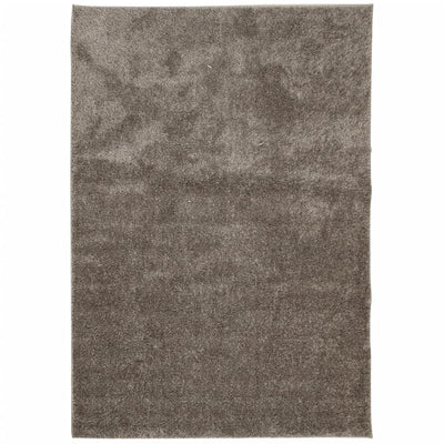 Matto ISTAN korkeanukkainen kiiltävä harmaa 140x200 cm