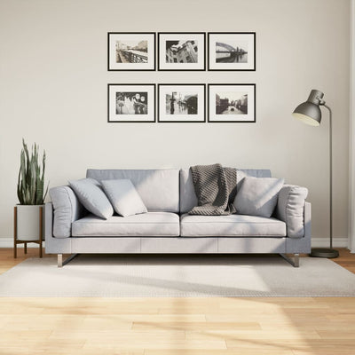Matto IZA lyhytnukkainen Skandinaavinen 100x200 cm kerma