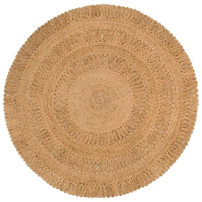 Matto käsinpunottu juutti 150 cm pyöreä