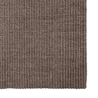 Matto luonnollinen sisal 66x200 cm ruskea